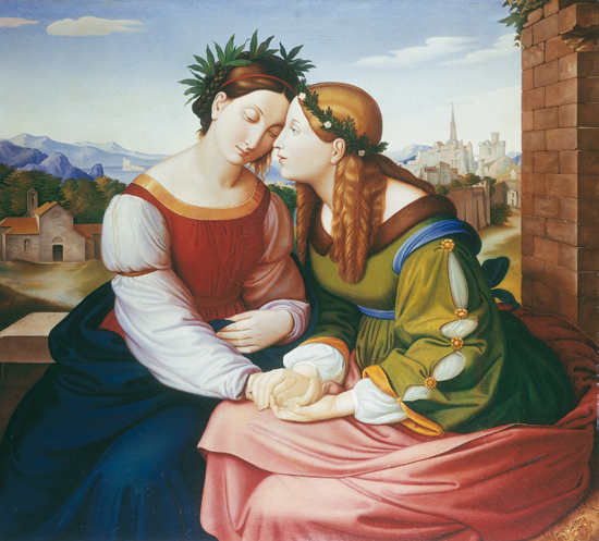 Johann Friedrich Overbeck, <i>Germania et Italia</i>