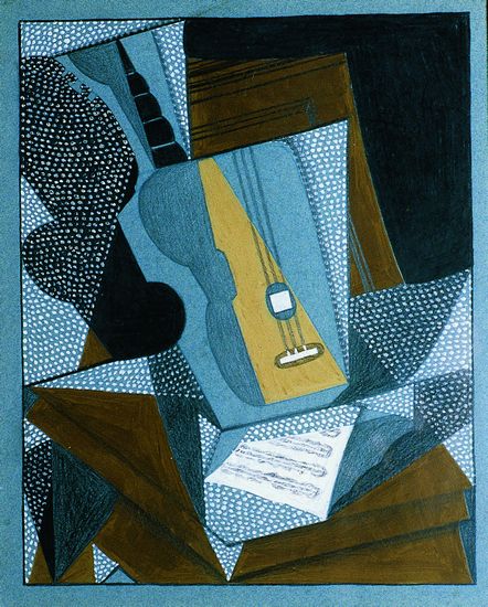 Juan Gris, Guitare