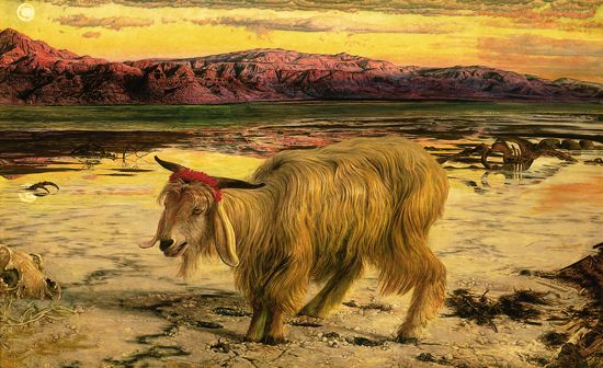 William Holman Hunt, <i>The Scapegoat</i>