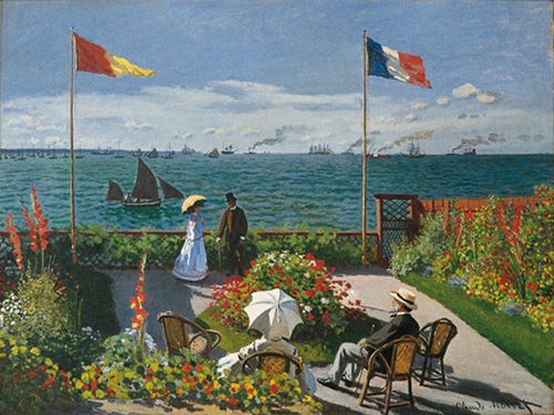 Claude Monet, Jardin à Sainte-Adresse