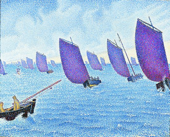 Paul Signac, Brise, Concarneau