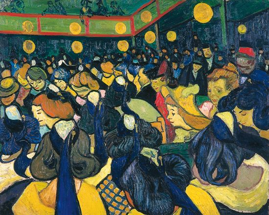 Vincent Van Gogh, la Salle de danse à Arles