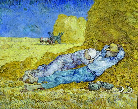 Vincent Van Gogh, la Sieste
