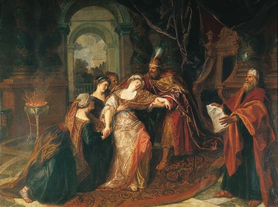 Antoine Coypel, <i>Esther devant Assuérus</i>