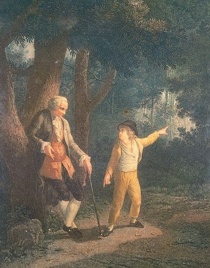 Jean-Jacques Rousseau à Ermenonville