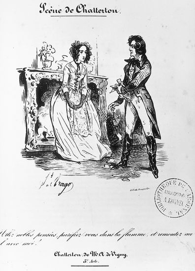 Alfred de Vigny, Chatterton