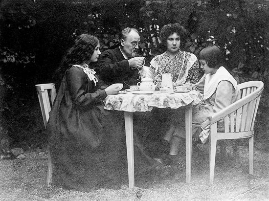 Émile Zola et sa famille