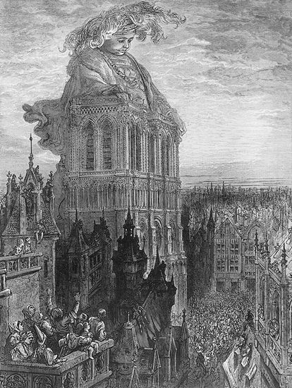 Gustave Doré, illustration pour Gargantua