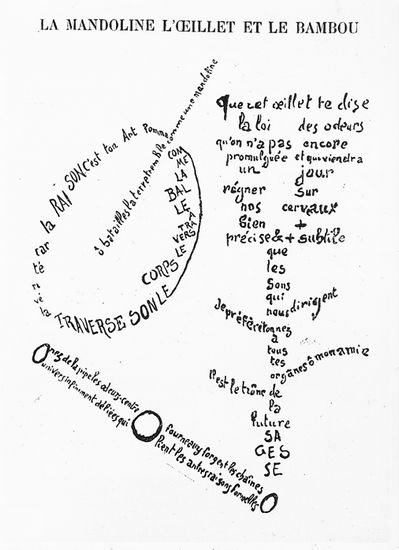 Guillaume Apollinaire, Calligrammes