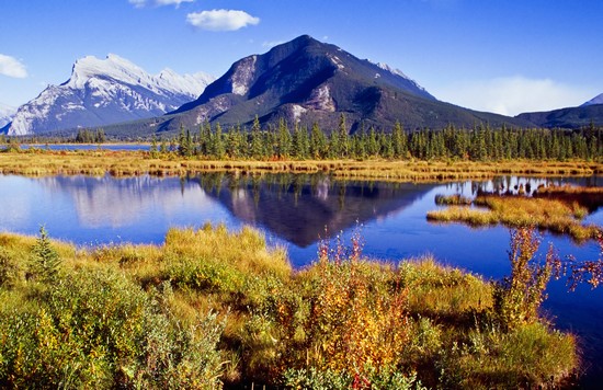 Lac Vermilion, Parc national de Banff au Canada