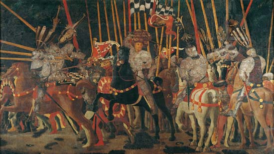 Paolo Uccello, <i>la Bataille de San Romano</i>