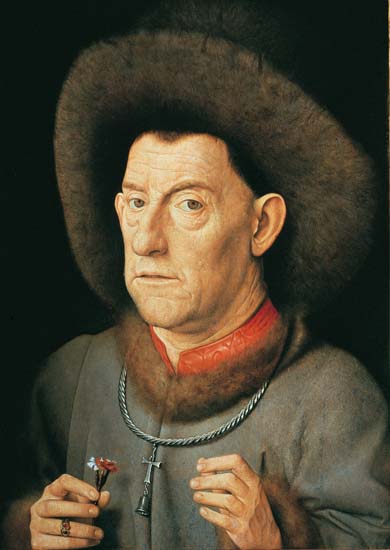Jan Van Eyck, l'Homme à l'œillet Jan Van Eyck, l'Homme à l'œillet