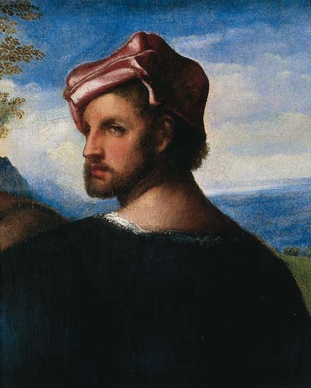 Titien, Tête d'homme Titien, Tête d'homme