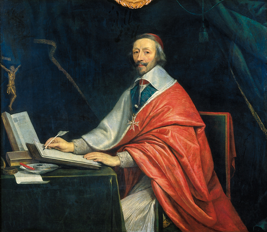 Philippe de Champaigne, le cardinal de Richelieu écrivant Philippe de Champaigne, le cardinal de Richelieu écrivant