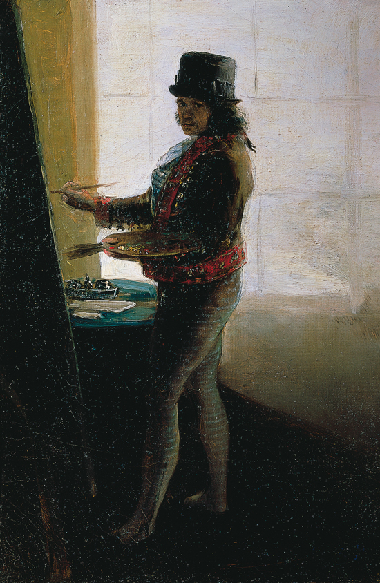 Francisco de Goya, Autoportrait