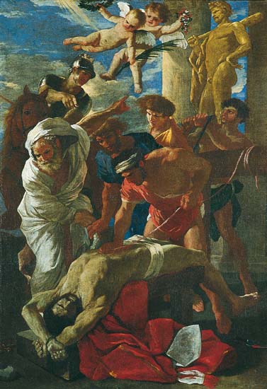 Nicolas Poussin, le Martyre de saint Érasme