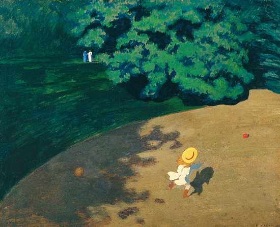 Félix Vallotton, <i> le Ballon</i>