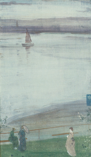 James Abbott McNeill Whistler, Variations en violet et vert