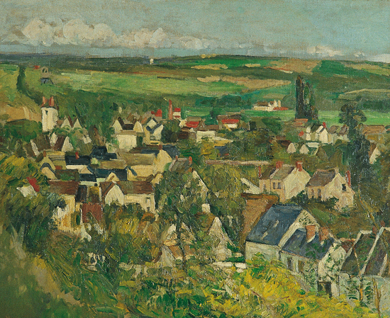 Paul Cézanne, <i>Vue d'Auvers</i>
