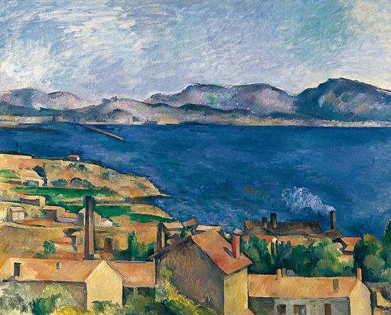 Paul Cézanne, le Golfe de Marseille vu de l'Estaque Paul Cézanne, le Golfe de Marseille vu de l'Estaque