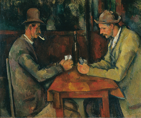 Paul Cézanne, les Joueurs de cartes