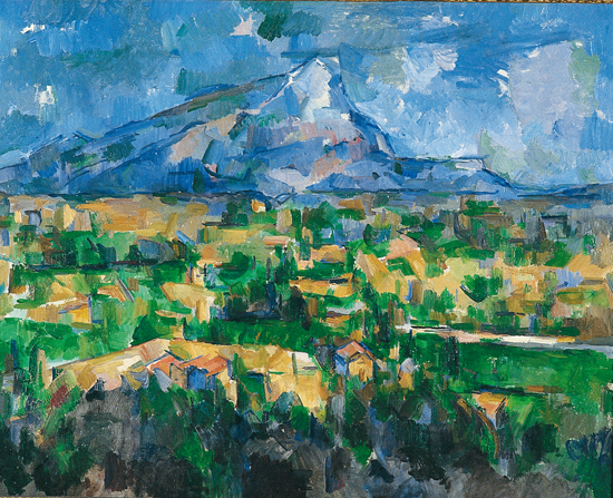 Paul Cézanne, la Montagne Sainte-Victoire vue des Lauves