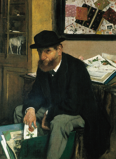 Edgar Degas, l'Amateur d'estampes Edgar Degas, l'Amateur d'estampes
