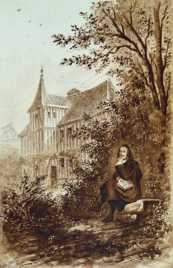 Pierre Corneille dans sa maison de Petit-Couronne