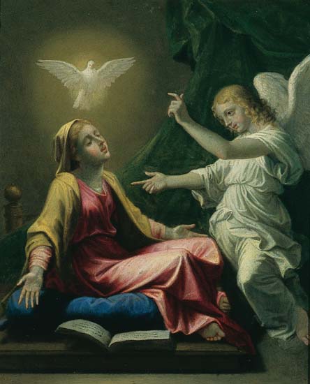 Nicolas Poussin, l'Annonciation Nicolas Poussin, l'Annonciation