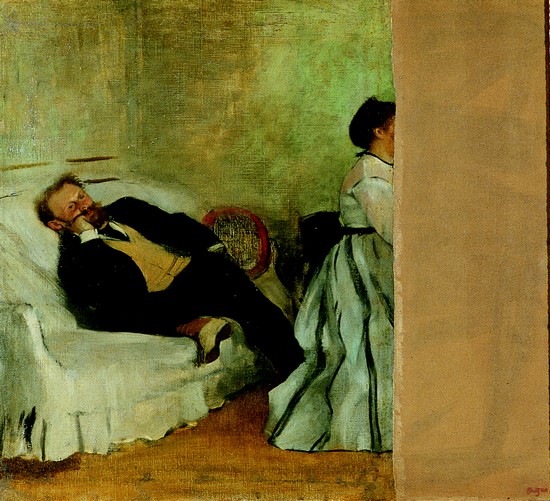 Edgar Degas, <i>Monsieur et Madame Édouard Manet</i>