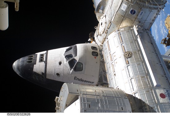 La navette spatiale Endeavour, 2009 La navette spatiale Endeavour, 2009