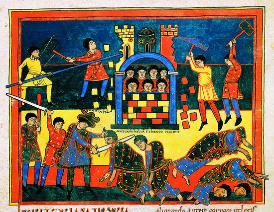 Miniature extraite d'un beatus Miniature extraite d'un beatus
