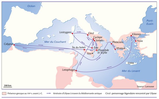 L’Odyssée, ou les voyages d’Ulysse