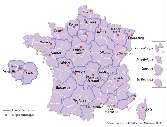 France, l'enseignement France, l'enseignement