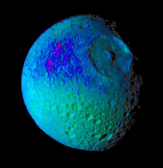 Mimas, satellite naturel de Saturne