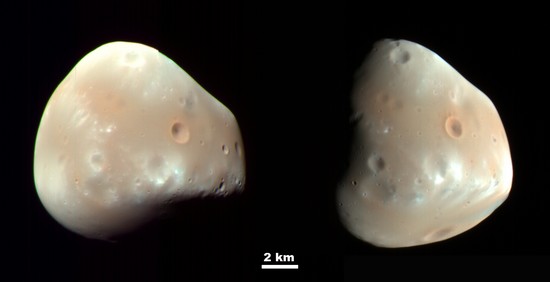 Deimos, satellite naturel de Mars