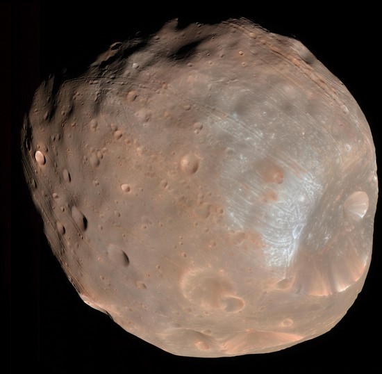 Phobos, satellite naturel de Mars Phobos, satellite naturel de Mars