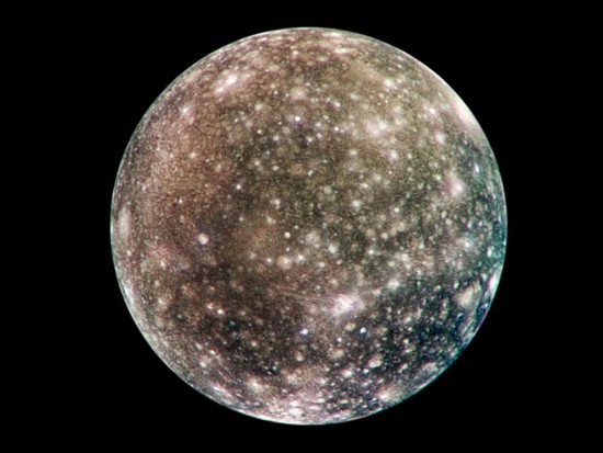 Callisto, satellite naturel de Jupiter Callisto, satellite naturel de Jupiter