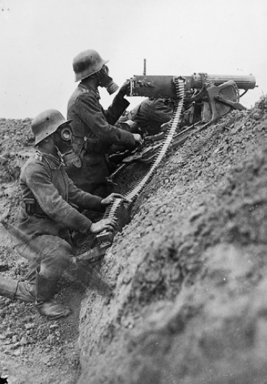 Mitrailleurs allemands en 1918