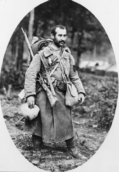 Poilu de la Première Guerre mondiale