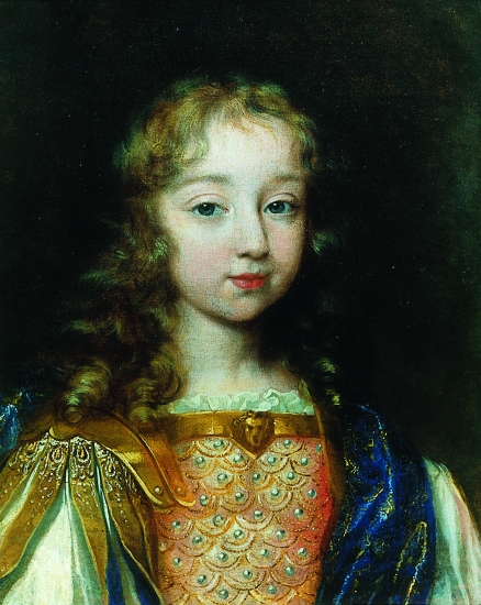 Louis XIV en costume romain, vers l'âge de huit ans