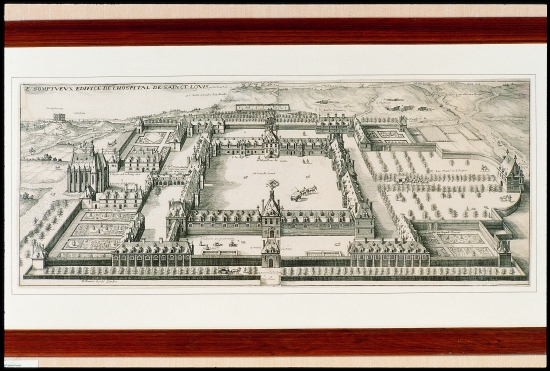 L'hôpital Saint-Louis, à Paris L'hôpital Saint-Louis, à Paris