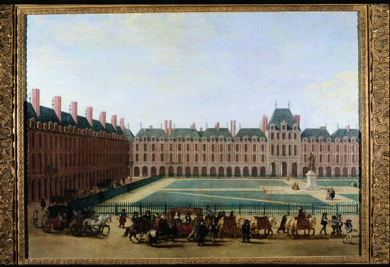 La place Royale, à Paris