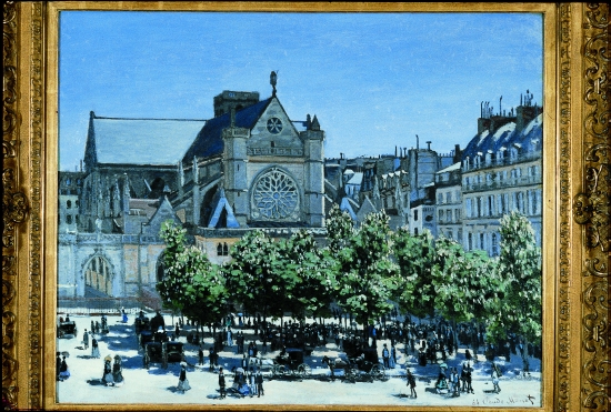Claude Monet, Saint-Germain-l'Auxerrois Claude Monet, Saint-Germain-l'Auxerrois