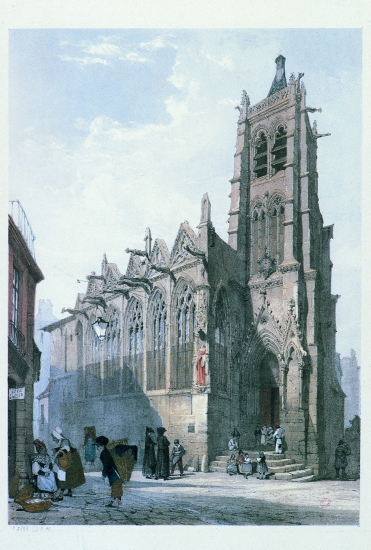 L'église Saint-Séverin, à Paris L'église Saint-Séverin, à Paris
