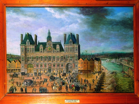 L'hôtel de ville de Paris