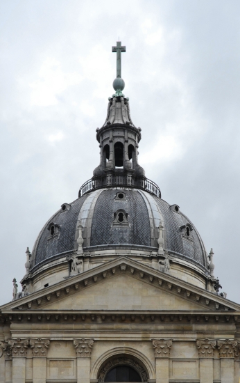 La coupole de la chapelle de la Sorbonne