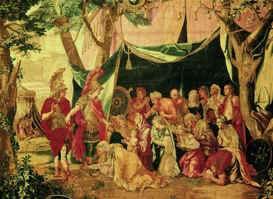 Histoire d'Alexandre, tapisserie des Gobelins Histoire d'Alexandre, tapisserie des Gobelins