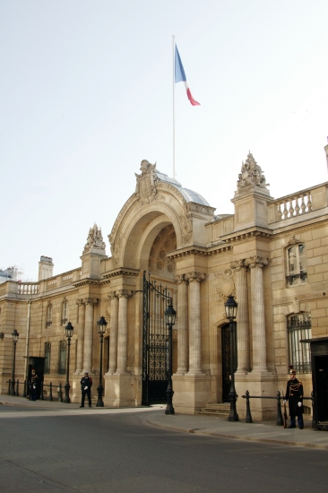 Le palais de l'Élysée Le palais de l'Élysée
