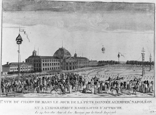 L'École militaire et le Champ-de-Mars, à Paris L'École militaire et le Champ-de-Mars, à Paris